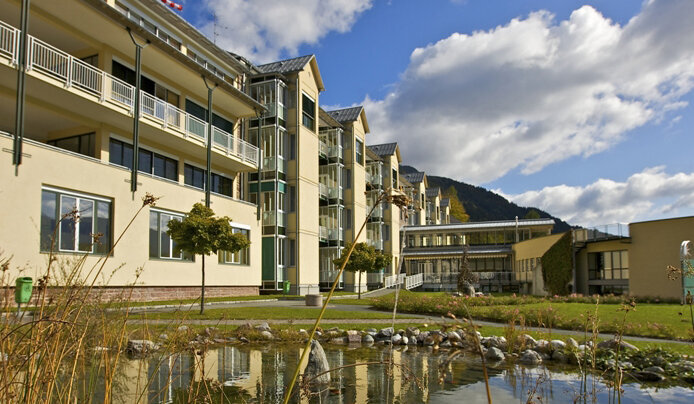 Ansicht des Gebäudes vom LKH Laas