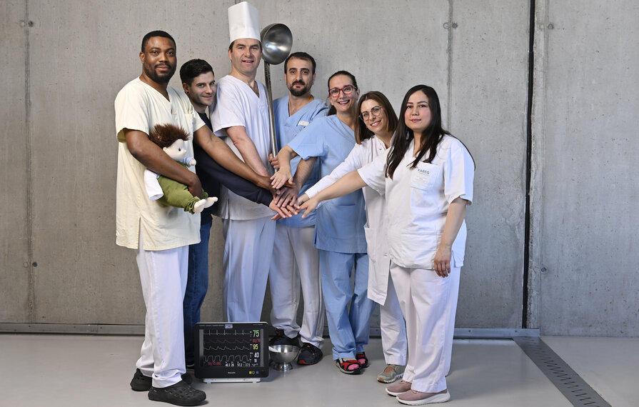 Vielfalt in der KABEG: unterschiedliche Berufsgruppen