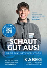 Flyer zur Lehre in den KABEG-Spitälern