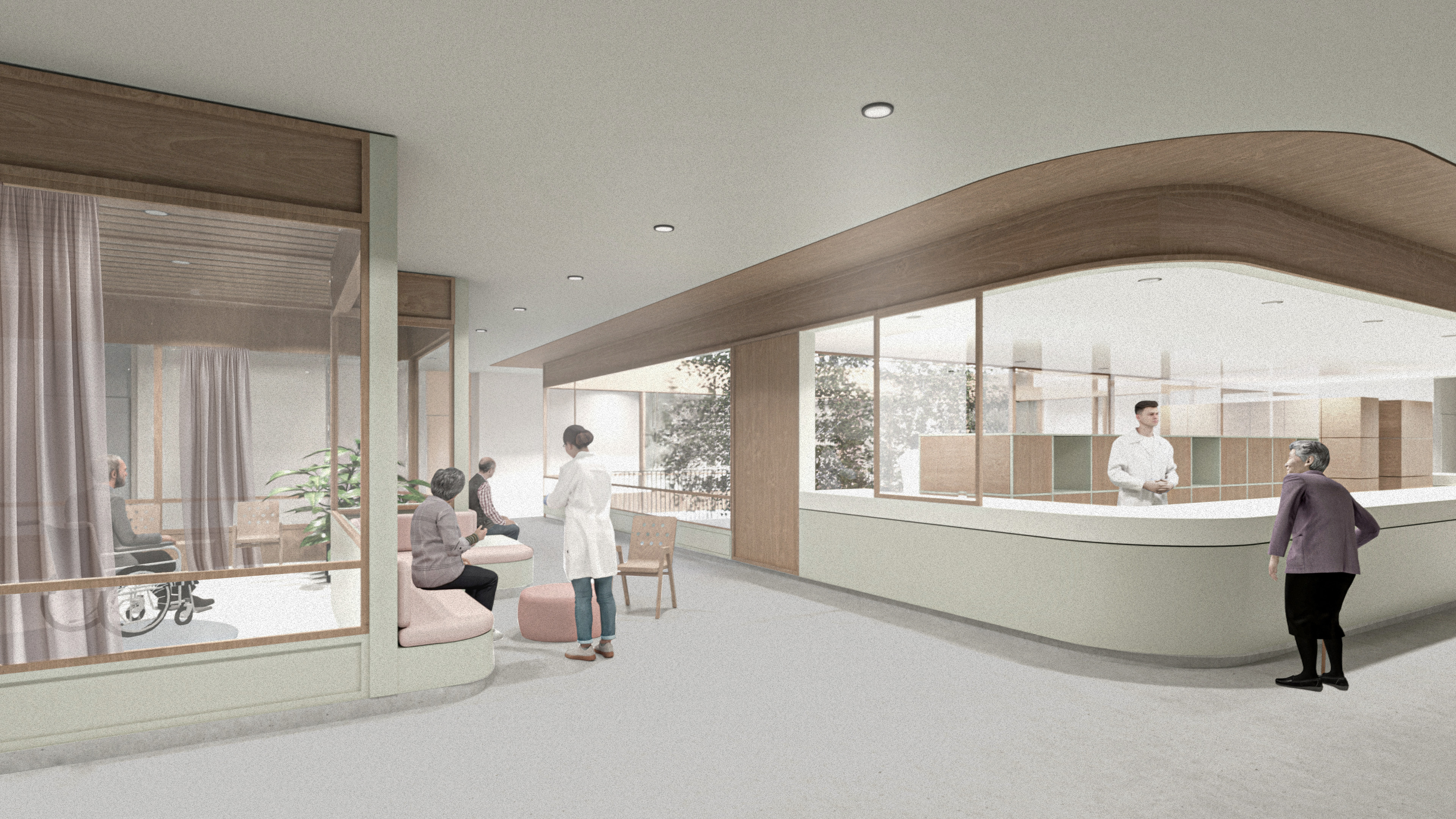 Ansicht Neubau Geriatrie LKH Villach